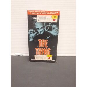 THE THING FROM ANOTHER WORLD 50th Anniversary Edition VHS Cassette Tape NEW